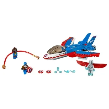 Lego set Super heroes Captain America_ et pursuit LE76076 Lego set Super heroes Captain America_ et pursuit LE76076